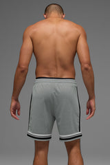 7" Key Mesh Basketball Short - Lunar Grey