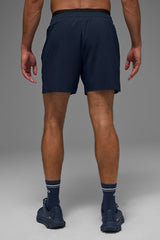5" Traction Running Short - Navy