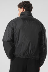 Latitude Light Weight 1/2 Zip Pullover Jacket - Black