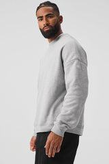 Renown Heavy Weight Crew Neck Pullover - Athletic Heather Grey