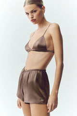 Silk Luminous Short - Alpine Cocoa