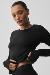 Alosoft Finesse Long Sleeve - Black