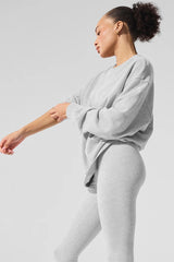 Chill Crew Neck Pullover - Athletic Heather Grey