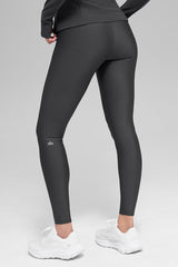 Airlift Winter Warm High-Waist Legging - Anthracite