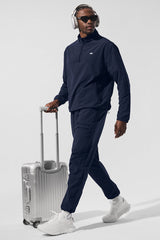 Takeaway Track Pant - Navy