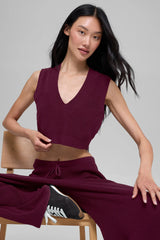 Supernatural Sweater Tank - Burgundy