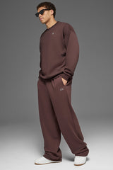 Accolade Crew Neck Pullover - Brownstone
