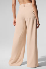High-Waist Dreamscape Trouser (Regular) - Macadamia