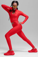 Airlift Ignite Zip Up Jacket - Bright Red