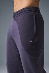 Make Waves Sweatpant - Italian Plum Tonal