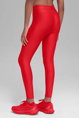 Airlift High-Waist Ignite 7/8 Legging - Bright Red