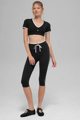 Airbrush Race Pace Short Sleeve - Black/White