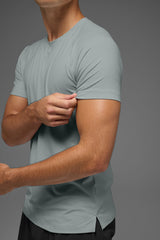 Idol Crewneck Short Sleeve - Lunar Grey