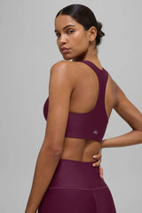 Airlift Advantage Racerback Bra - Burgundy