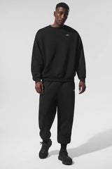 Accolade Crew Neck Pullover - Black