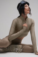 Airlift Winter Warm Ski Time Long Sleeve - Light Cocoa