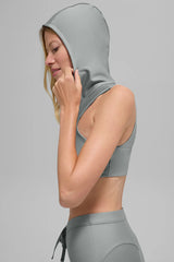 Airlift Light Speed Hooded Bra - Lunar Grey