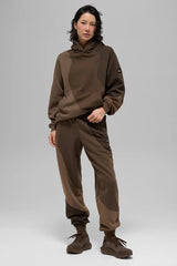 Make Waves Hoodie - Espresso Tonal