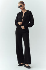 Cashmere Radiate Jacket - Black