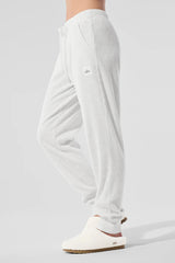 Muse Sweatpant - White Heather