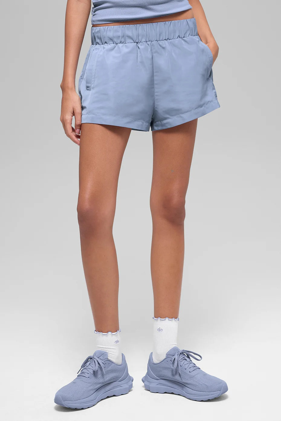 High-Waist Socialite Short - Winter Frost