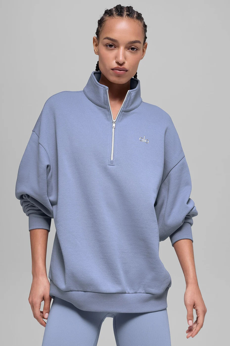 Accolade 1/4 Zip Pullover - Winter Frost