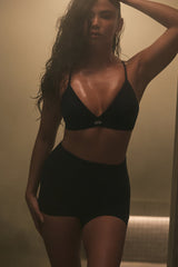 3" Alosoft High-Waist Carefree Short - Black