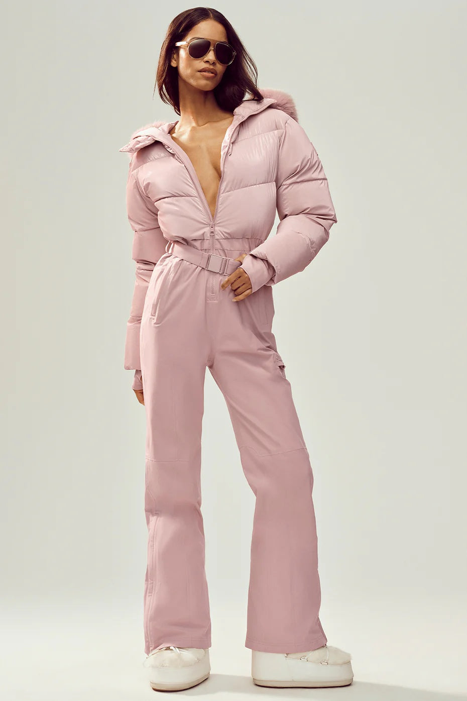 Polar Star Ski Suit - Pink Champagne