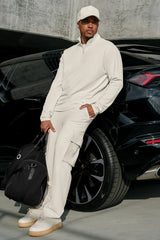 Double Take Cargo Pant - Bone