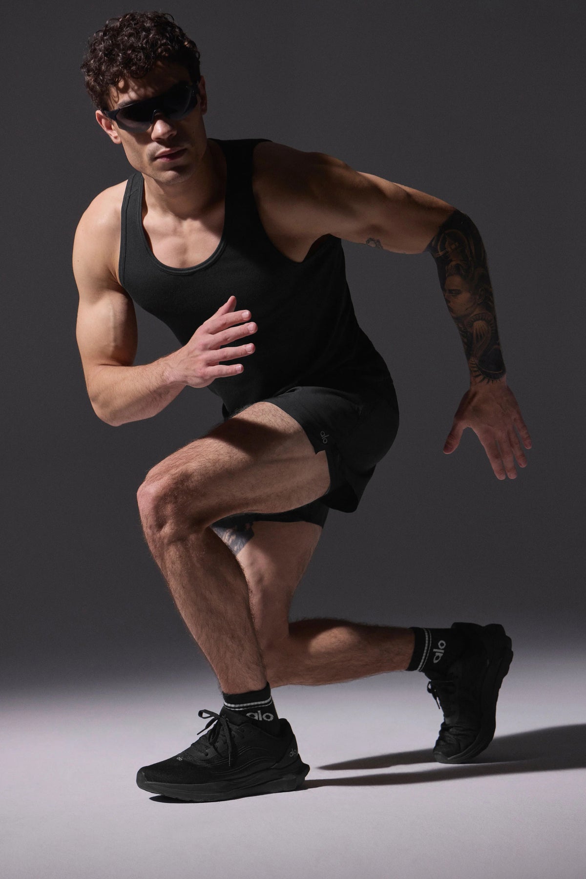 ALO Runner - Black/Black
