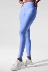 7/8 High-Waist Airlift Legging - Crystal Clear Blue