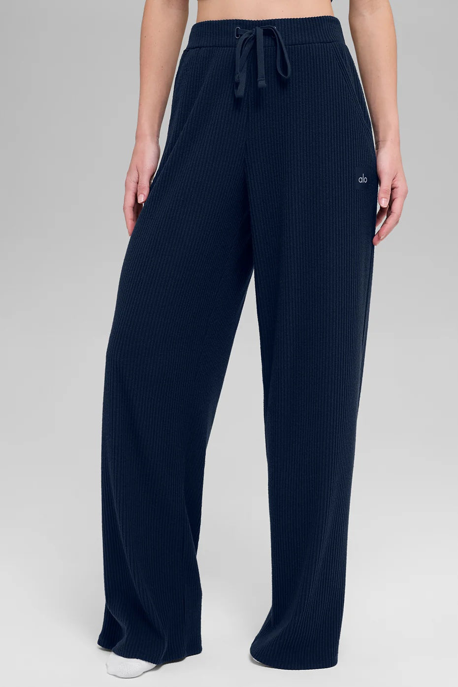 Muse Wide Leg Pant - Navy
