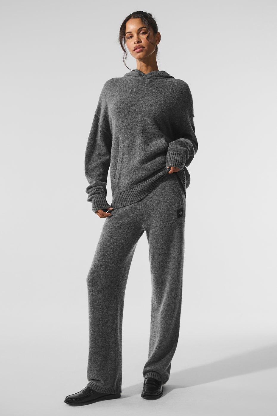 Wool Cashmere New Class Sweatpant - Platinum Grey