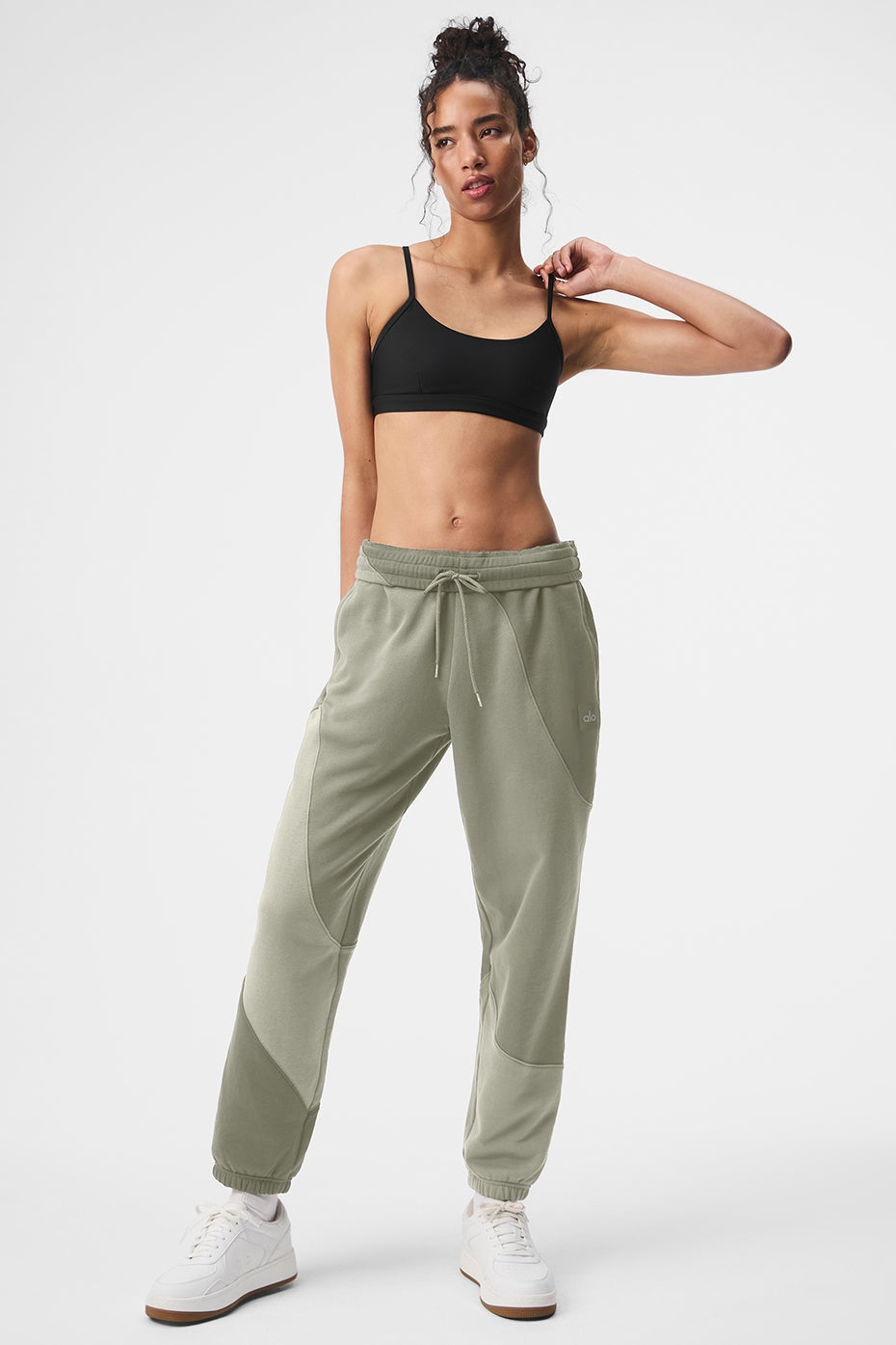 Make Waves Sweatpant - Limestone Tonal