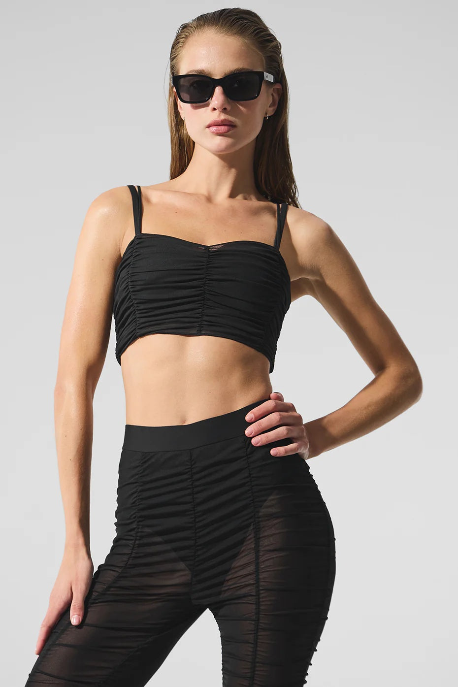 Airlift Mesh Cherish Bra - Black