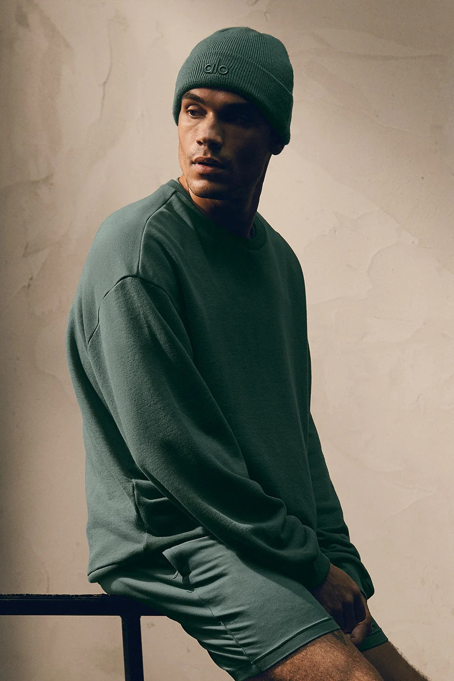 Chill Crew Neck Pullover - Clover Green