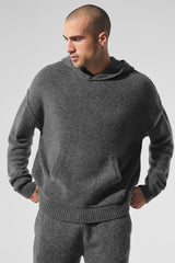 Wool Cashmere New Class Hoodie - Platinum Grey