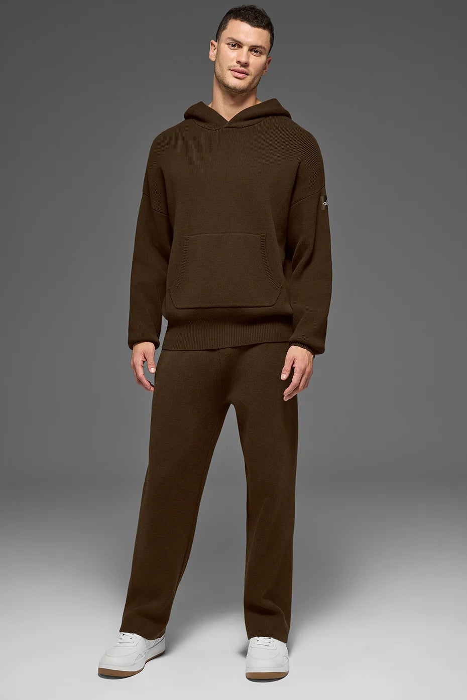 Scholar Hooded Sweater - Espresso