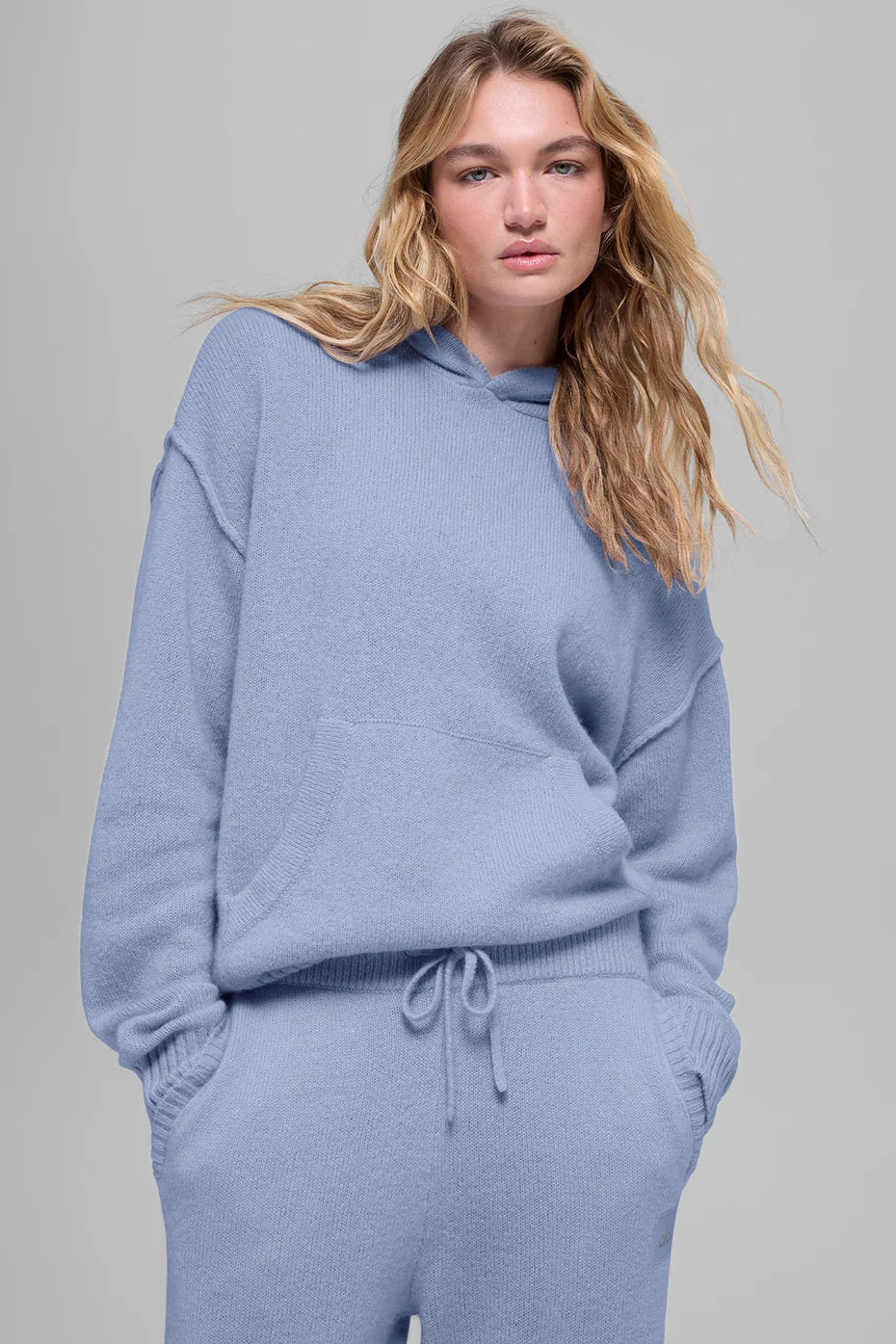 Wool Cashmere New Class Hoodie - Winter Frost