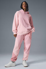 Make Waves Hoodie - Sunset Pink Tonal