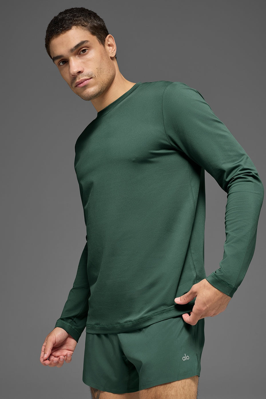 Conquer Reform Crewneck Long Sleeve - Clover Green