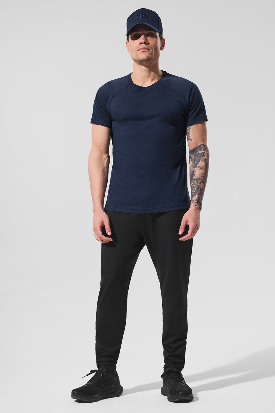 Triumph Raglan Tee - Navy