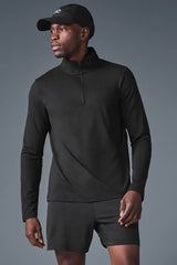 Conquer 1/4 Zip Reform Long Sleeve - Black