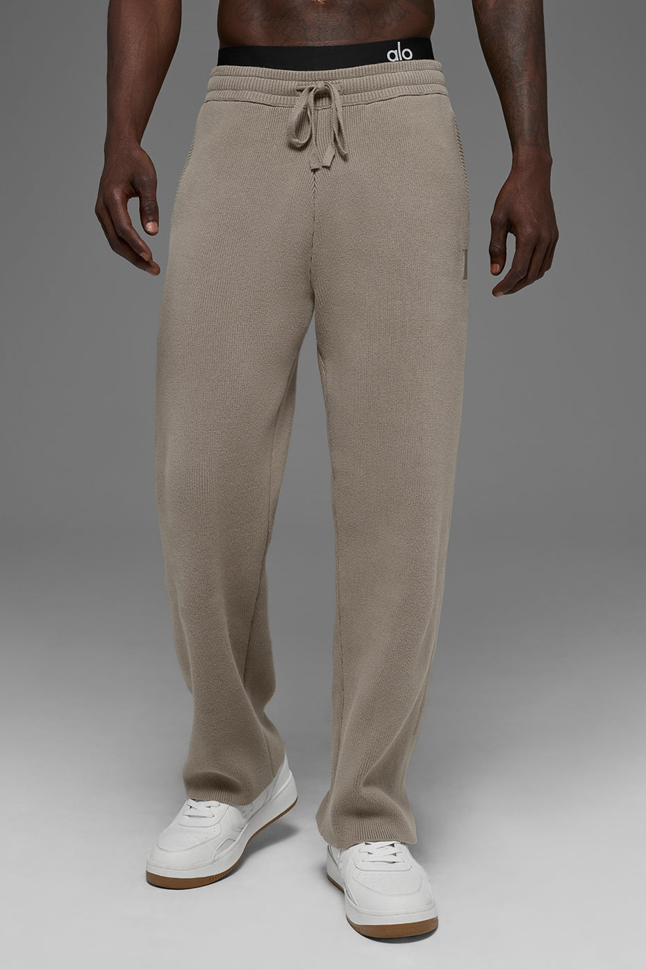 Scholar Straight Leg Sweatpant - Light Cocoa