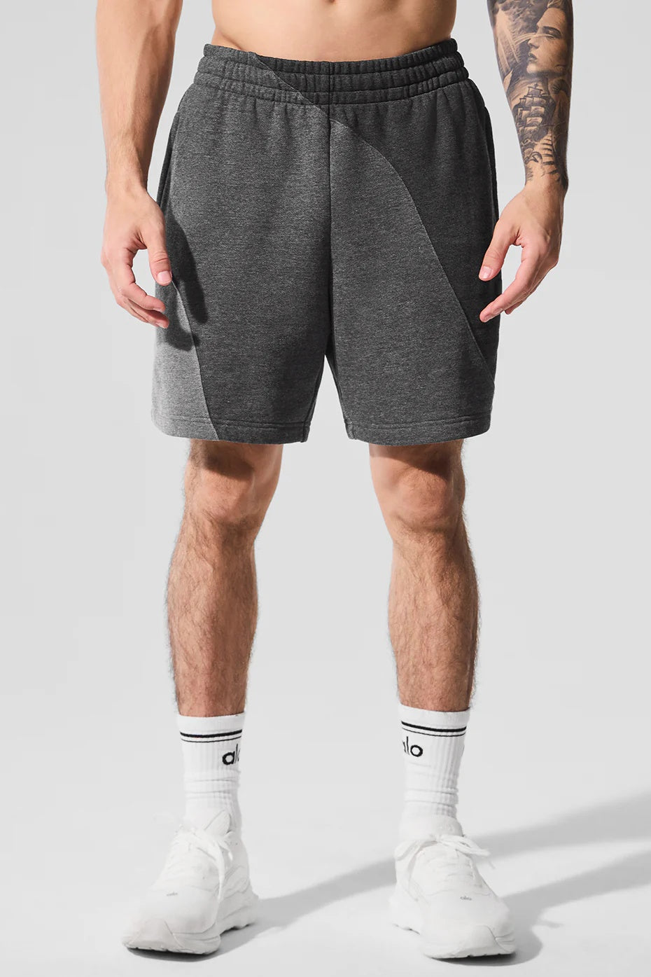 7" Make Waves Short - Dark Heather Grey Tonal