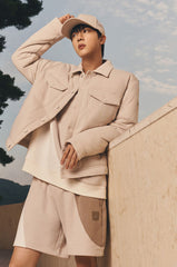 7" Make Waves Short - Ivory/Bone/Gravel