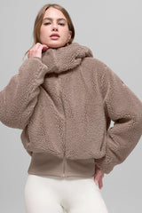 Foxy Sherpa Jacket - Chai Latte