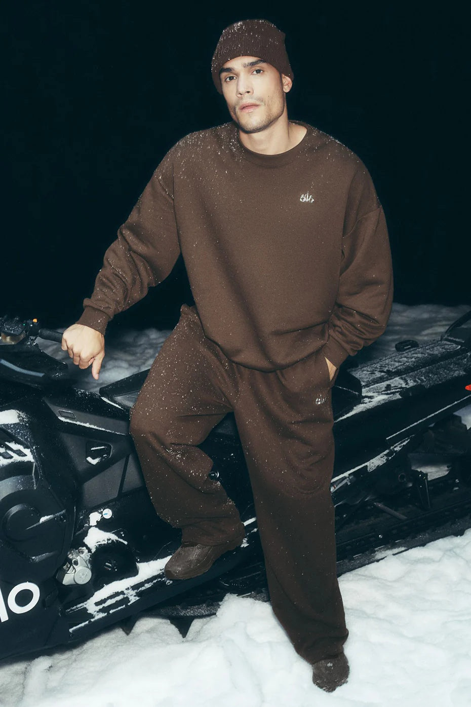 Accolade Straight Leg Sweatpant - Espresso