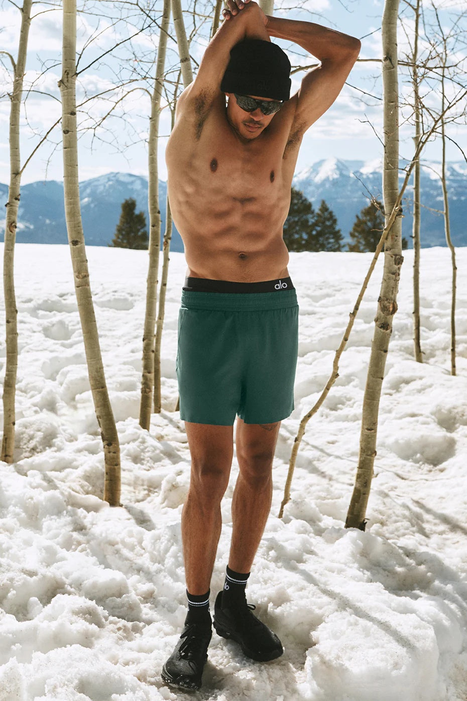 5" Adapt Running Short - Clover Green