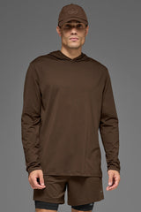 Conquer Reform Long Sleeve With Hood - Espresso